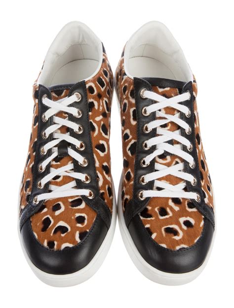 gucci reflective leopard print sneakers|Sneakers for Women .